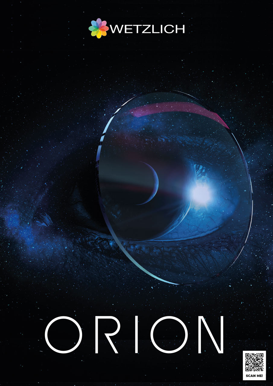 Poster ORION Gleitsichtglas DIN A1