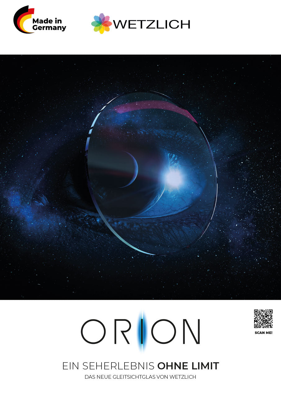 Poster ORION Gleitsichtglas DIN A1
