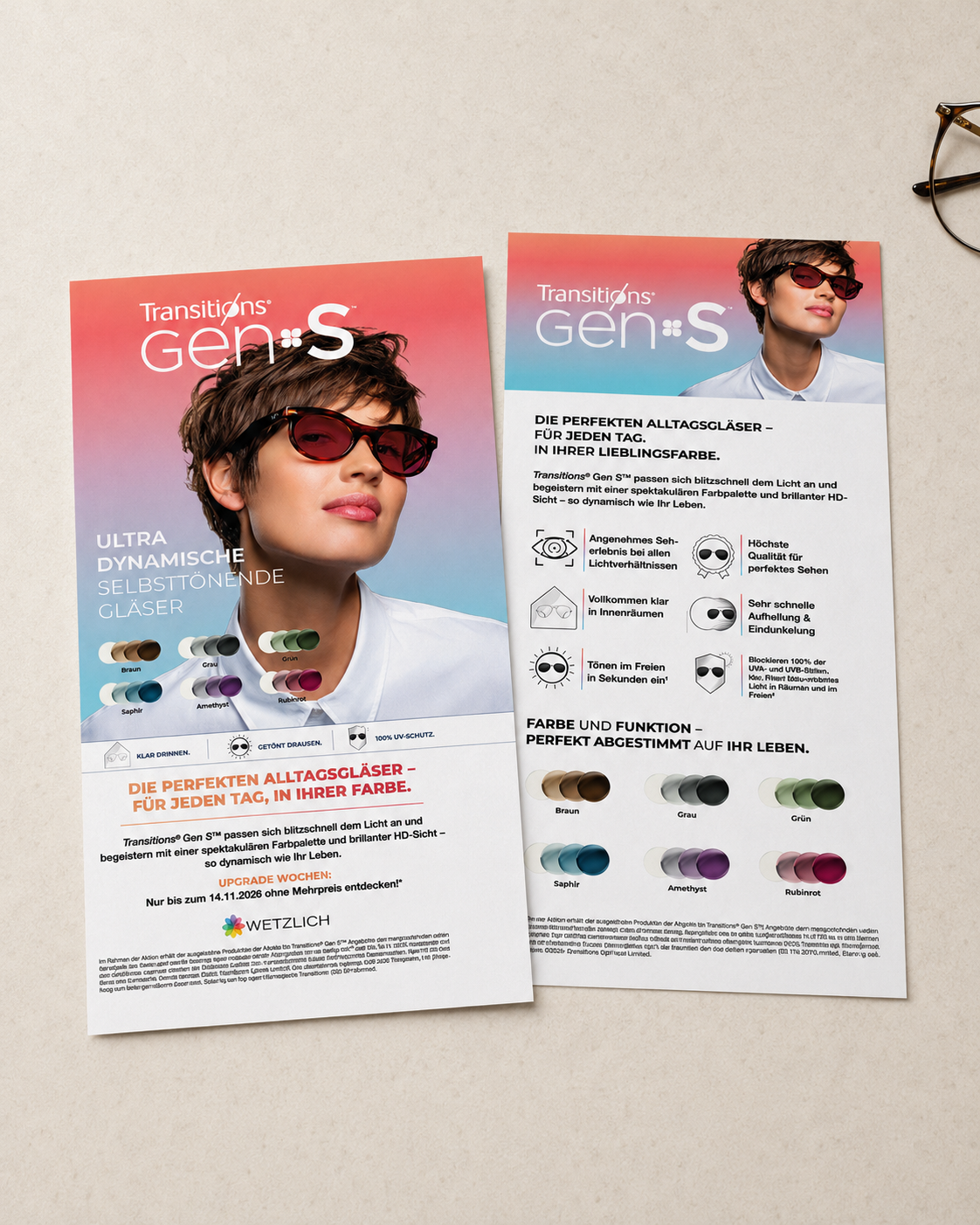 Transitions® Gen S™ Kundenflyer (50 Stück)