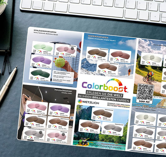 Colorboost™ Thekenmatte – Verkaufshilfe