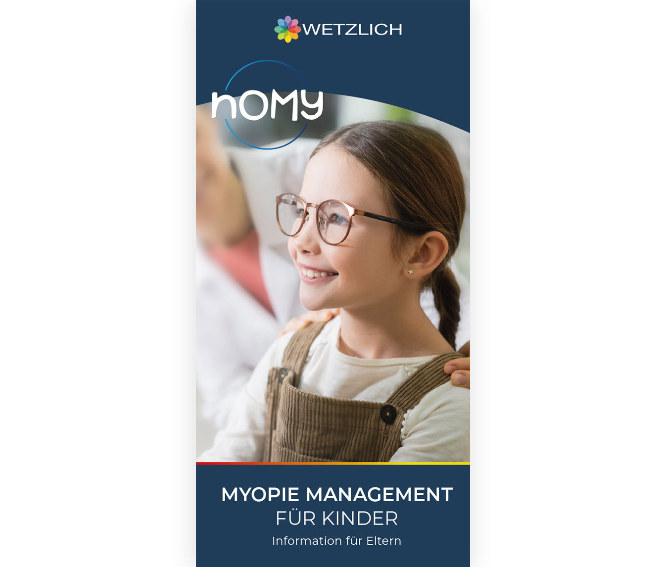 nomy Endverbraucherflyer (100 Stück) - Myopie Management Kinder