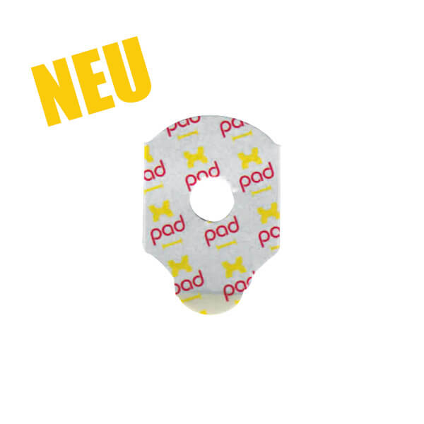 Klebepads Rolle Optik