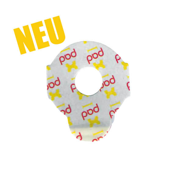 Klebepads Rolle Optik